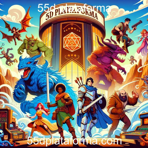 Explorando o Universo dos RPGs na Plataforma 55d
